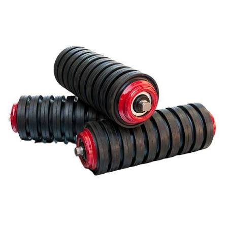 Heavy-Duty Conveyor Impact Roller for Bulk Material Handling